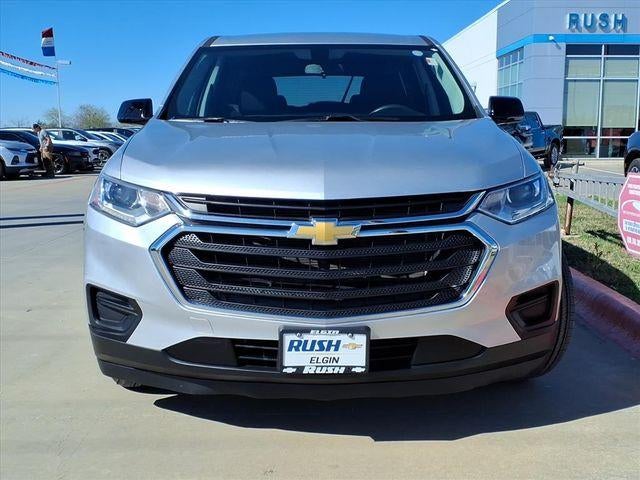 Used 2020 Chevrolet Traverse LS with VIN 1GNEVFKW9LJ251777 for sale in Elgin, TX