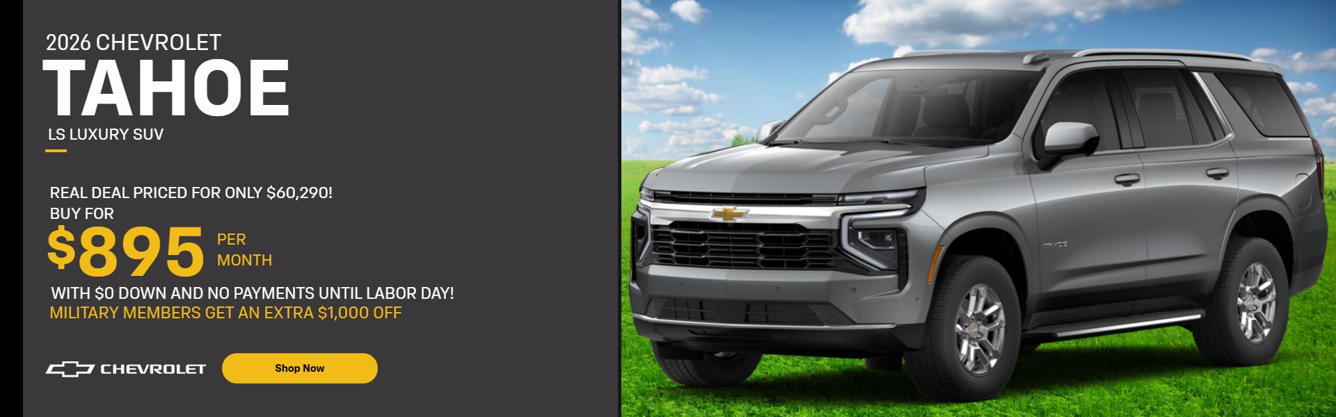 2026 Chevrolet TAHOE LS LUXURY SUV