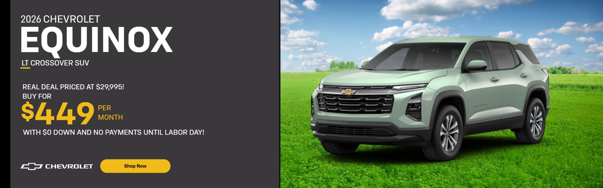 2026 Chevrolet Equinox LT Crossover SUV